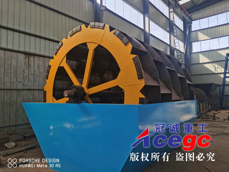 輪斗式洗砂機 輪斗式洗砂機