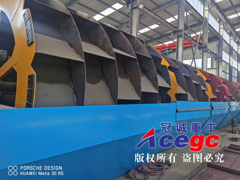 重型斗輪式洗沙機 重型斗輪式洗沙機