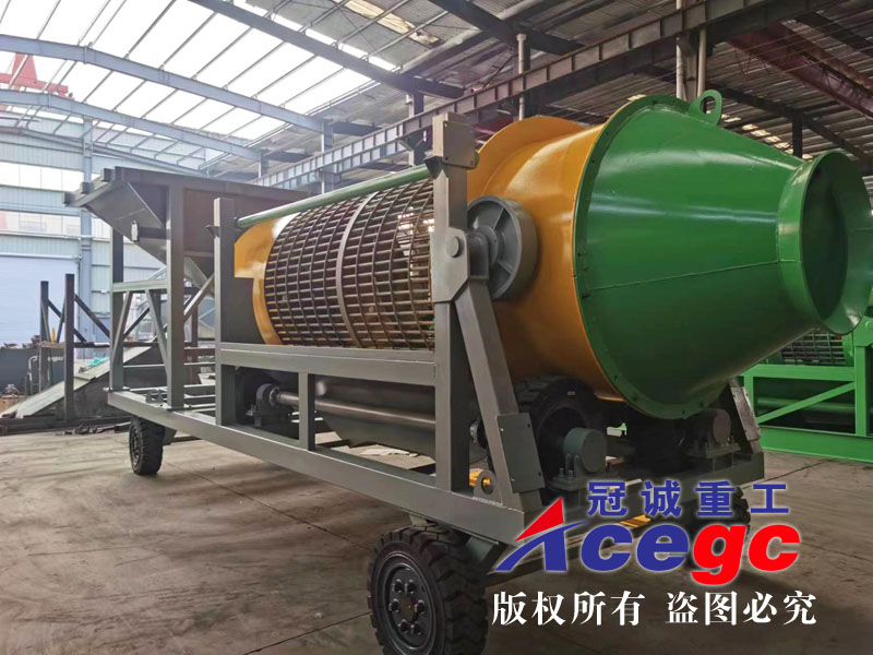 移動(dòng)式滾筒洗沙機(jī)