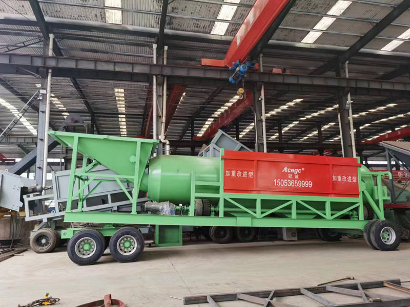 移動式加重改進(jìn)型滾筒洗砂機(jī)